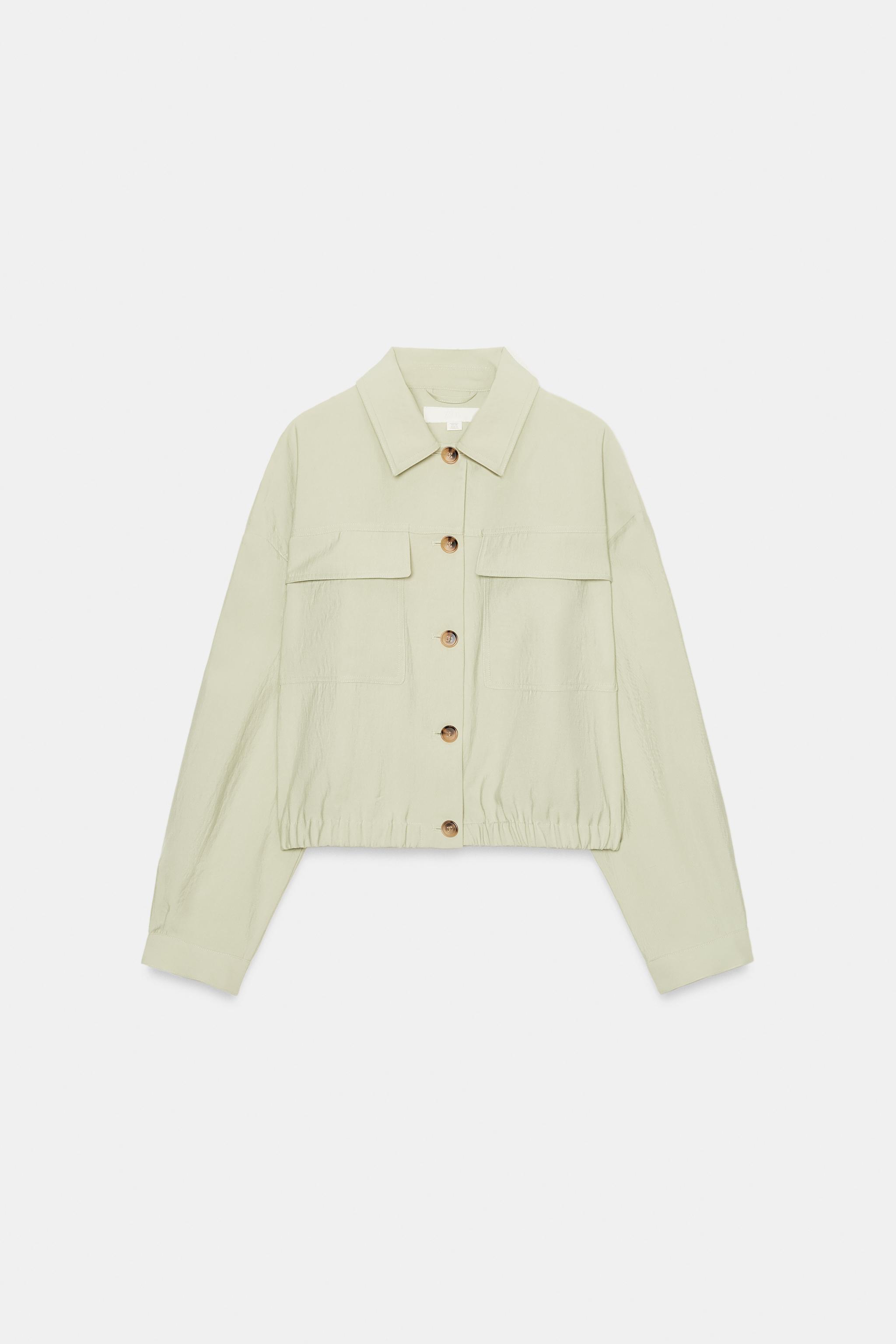 SHORT JACKET WITH FLAP POCKETS
